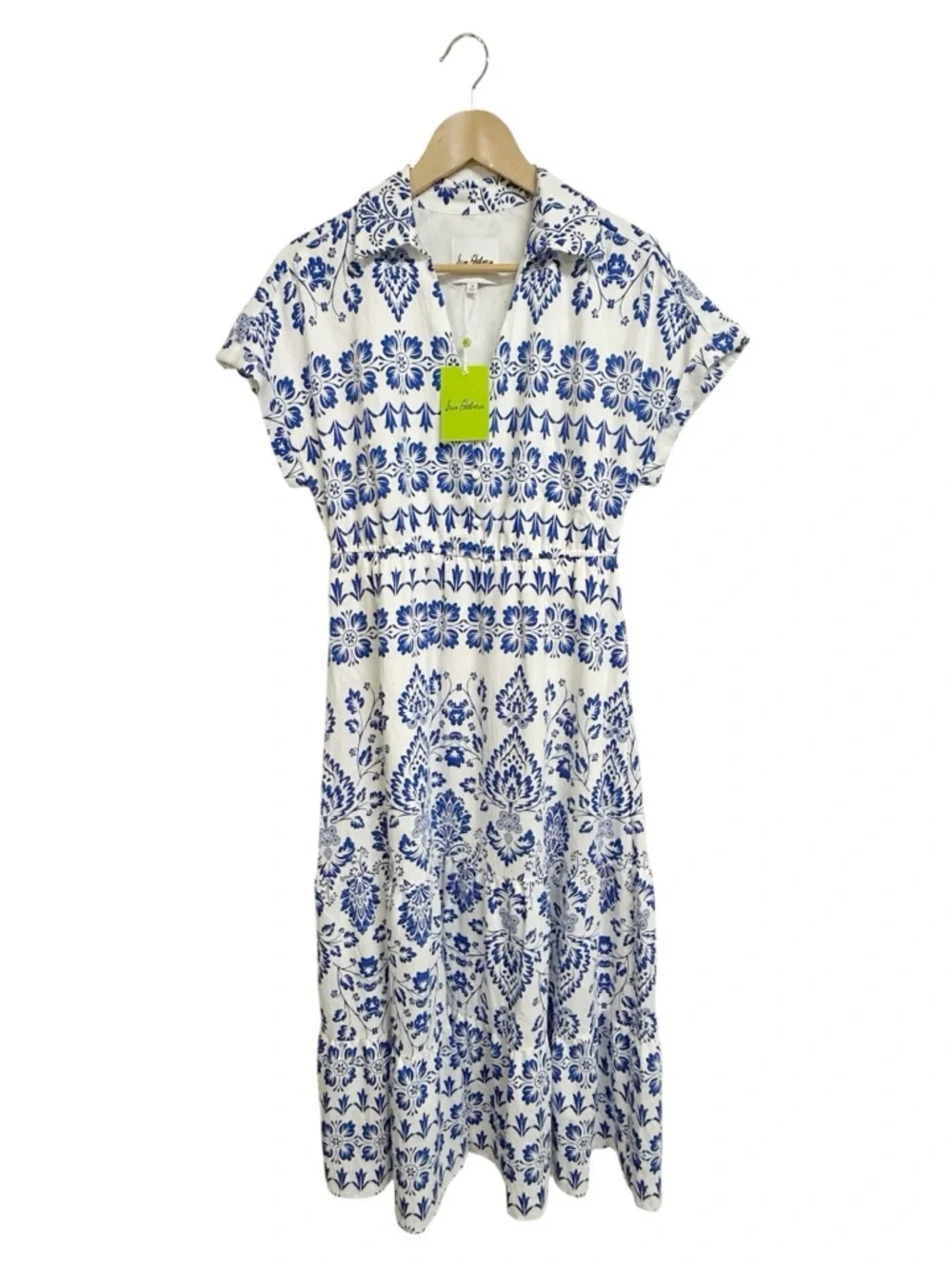 Sam Edelman Tribal Print Shirt Midi Dress Size 10 NWT - Picture 2 of 9